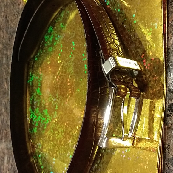 Calvin Klein Accessories - Calvin Klein Genuine Leather Brown Belt